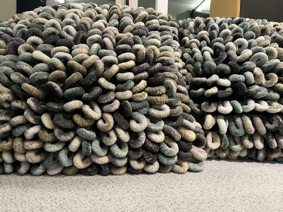 Image 1 of Rolf Benz Nuvola Corner Sofa + Stool