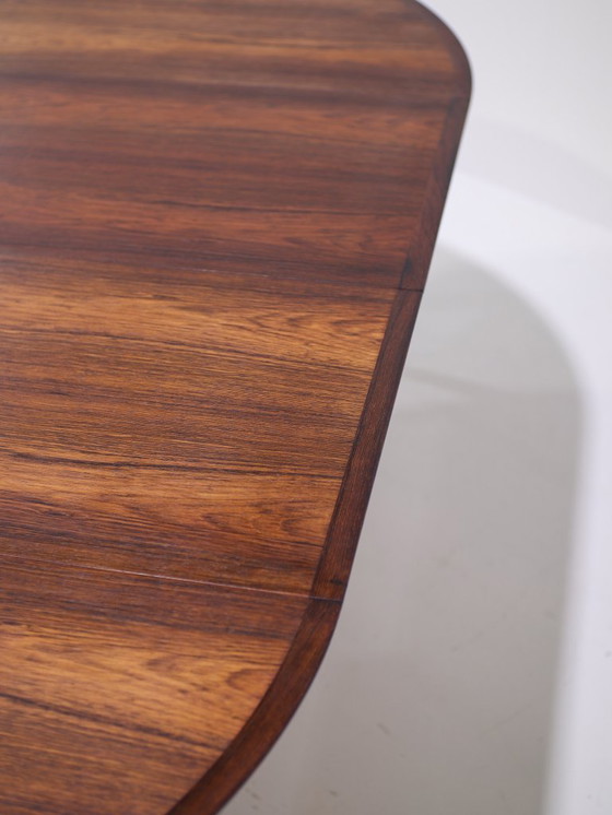 Image 1 of Tavolo da pranzo allungabile in palissandro, anni '60, danese