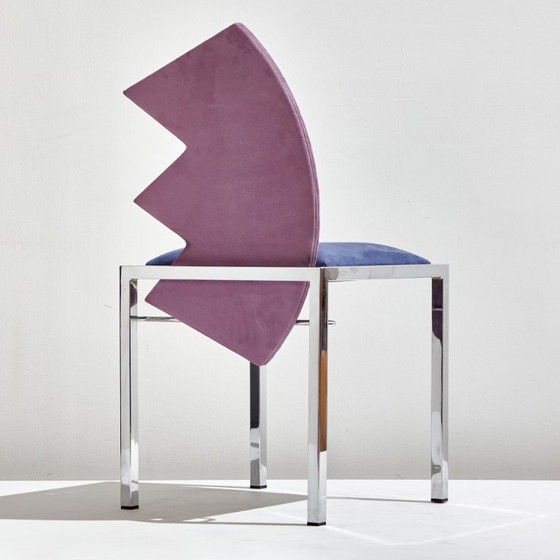 Image 1 of MK10080 Sedie Omaggi di Salvati & Tresoldi per Saporiti Italia, set da 4