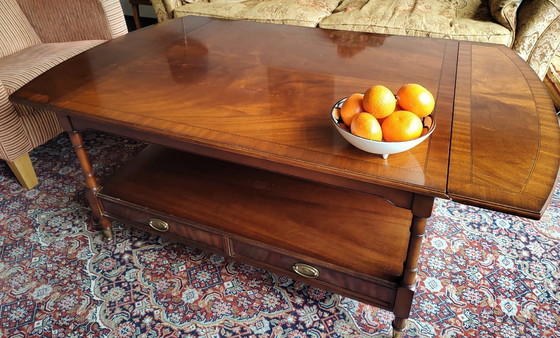 Image 1 of Mesa de centro exclusiva de caoba Heldense