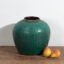 Antique turquoise green vase (c.1820) #32 – Ceramic (photo 10 of 34)