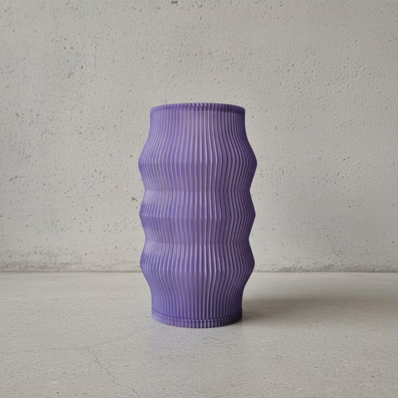 Image 1 of Purple design lamp – modern table lamp