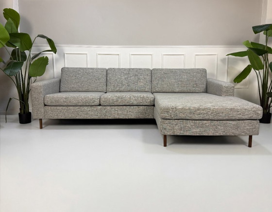 Image 1 of Bolia Scandinavia Sofa Fabric Grey 3-Seater Ottoman