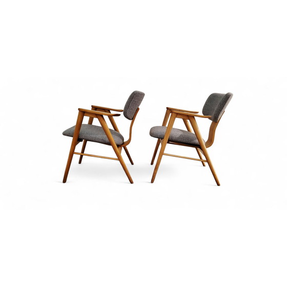 Image 1 of Mid-Century Modern fauteuil FB14 van Cees Braakman voor Pastoe 1955, Set van 2