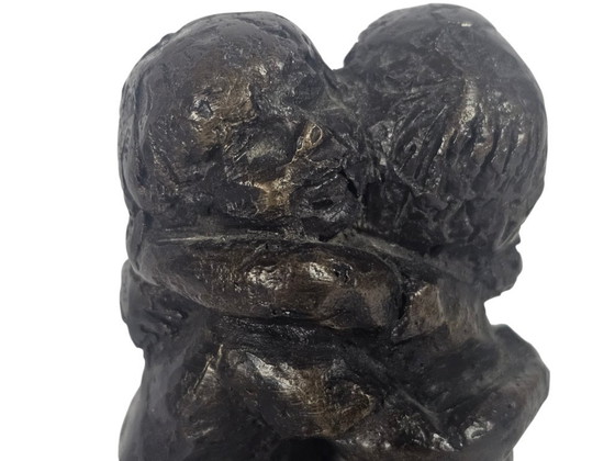 Image 1 of Corry Ammerlaan van Niekerk - bronze - sculpture 'Friendship' - 1990s