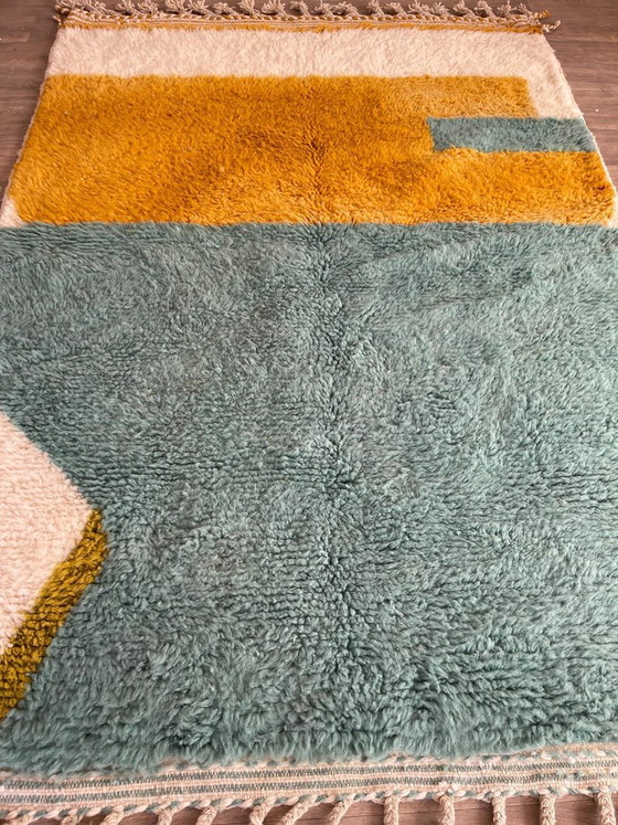 Tappeto berbero tradizionale fatto a mano, su misura, 1,5/3,5 m – Aime Té, Tappeti, Wool (photo 3 of 7)