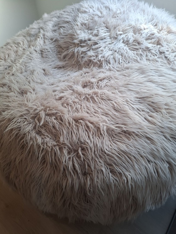 Puf gigante, Reposapiés y pufs, Otro, Beige (foto 3 de 5)