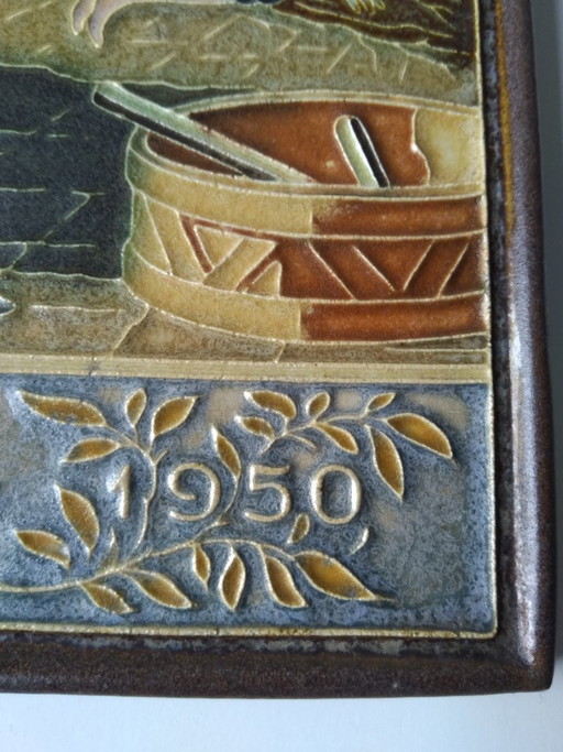Porceleyne Fles Delft carrelage cloisonné Zeelandia