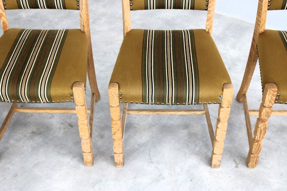 Image 1 of 6x sedie da pranzo danesi brutaliste