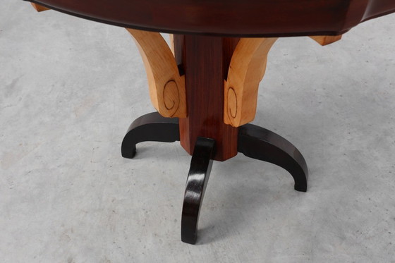 Image 1 of Table d'appoint Art déco en bois, France vers 1930 1930