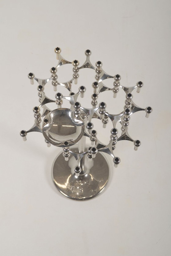 Image 1 of Vintage XL vloerkandelaar van Fritz Nagel voor BMF, jaren '70