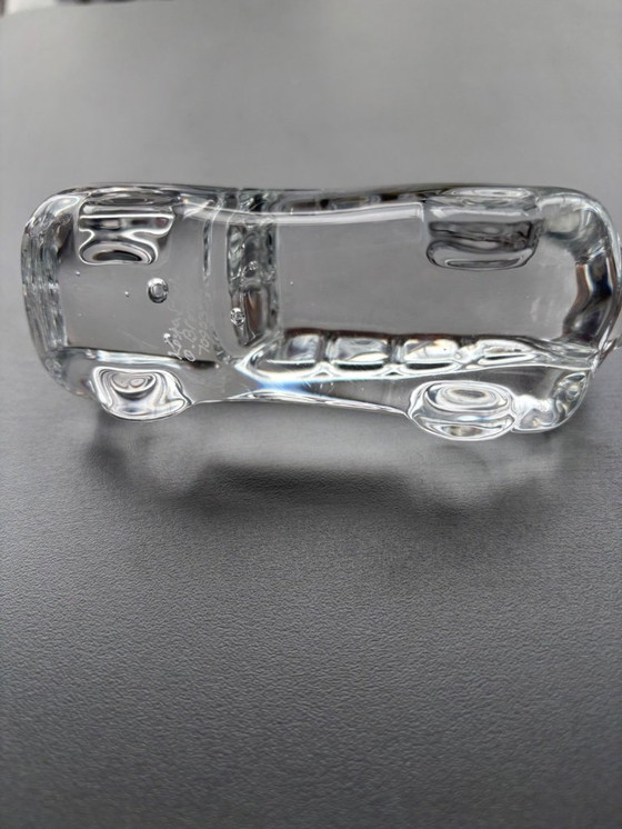 Image 1 of Kosta Boda Car-Toons Modèle de voiture transparent 90357 Olle Brozen