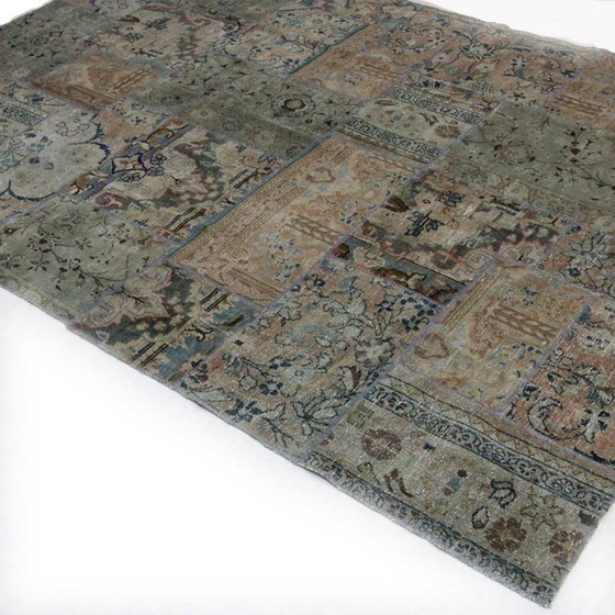 Image 1 of Persian rug patchwork carpet 240x170