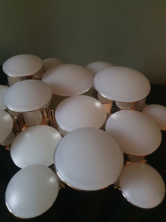 Image 1 of Vintage Ikea SÖDERSVIK Lamp: Chrome Space Age Light