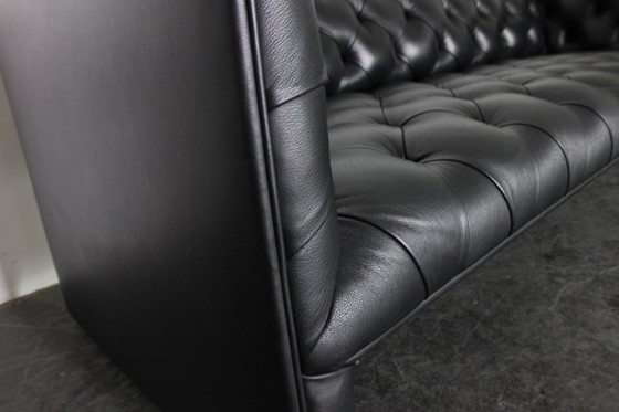 Image 1 of Wittmann Edwards Design leather sofa, a classic top seat