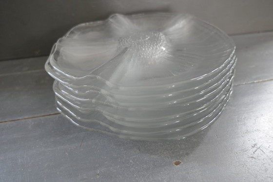 Image 1 of Assiettes à fondue vintage Kosta Boda Suède 8 x