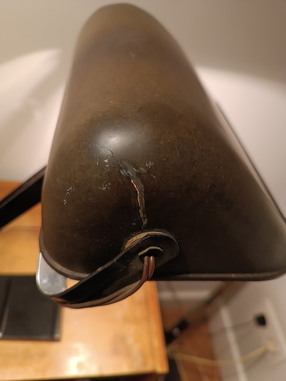 Image 1 of Lampe de bureau / lampe de notaire vintage des années 1920