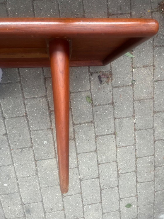 Image 1 of Mesa de centro Mid-Century Modern de teca de Jacob Nielsen & Sønner para Odder Møbelfabrik