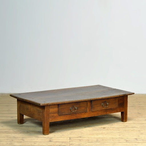 Mesa de centro de roble, circa 1820