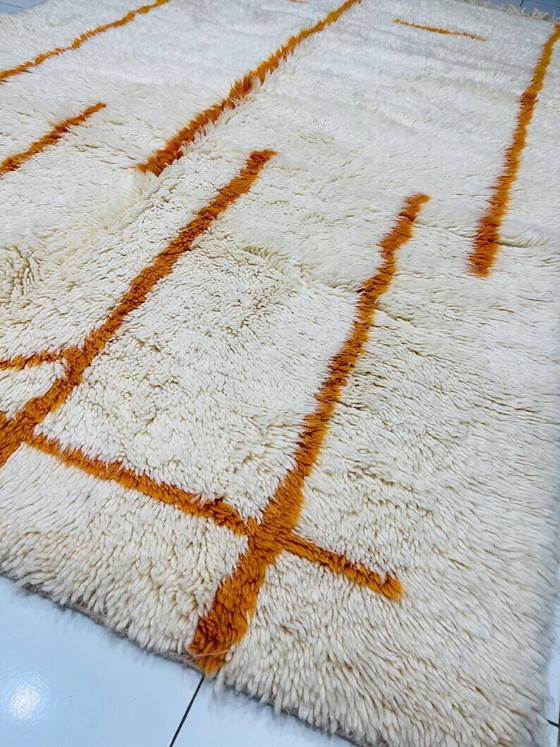 Marokkanischer Teppich aus Naturwolle 200cm x 300cm – Teppiche & Läufer, Wool, Modern (photo 5 of 6)