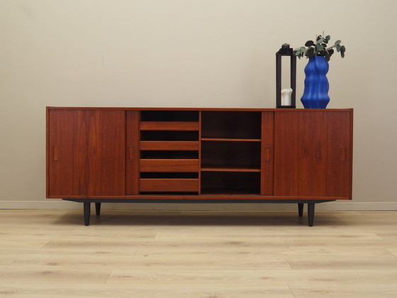 Image 1 of Credenza in teak, design danese, anni '70, produttore: Westergaard