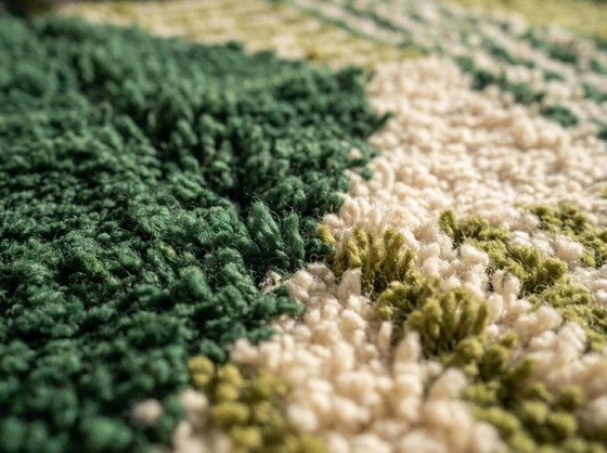 Image 1 of Custom Green Moroccan Carpet 250cmx200cm 