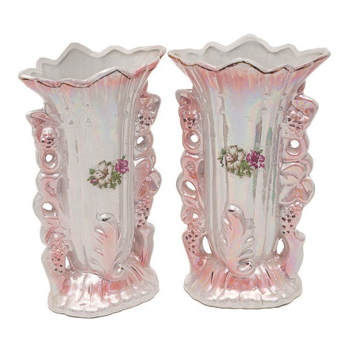 Pair of wedding vases