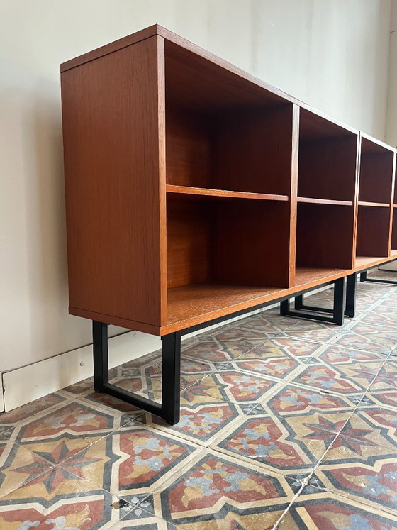 Madie Modulari, Meurop, Pierre Guariche, Librerie, Legno, Metallo, Marrone, Bauhaus (foto 3 di 15)