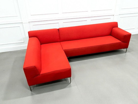 Image 1 of Divano angolare Bloq di Design on Stock – Ploegwol Red