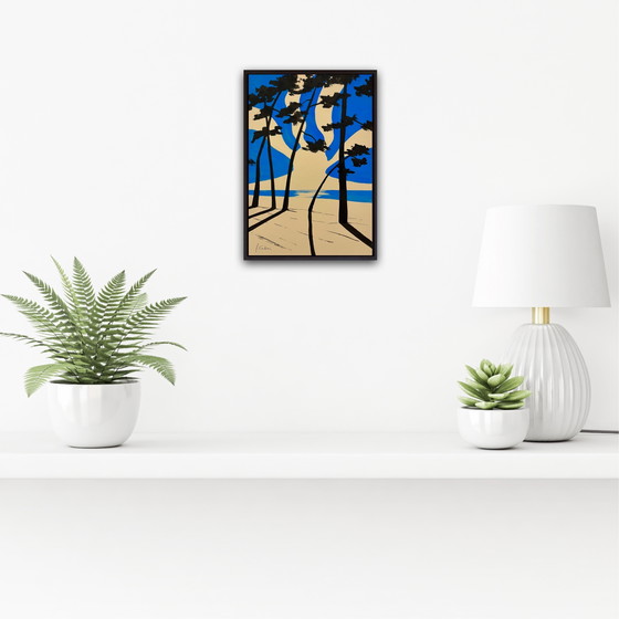 Image 1 of Gouache and India ink on paper. 30x21cm