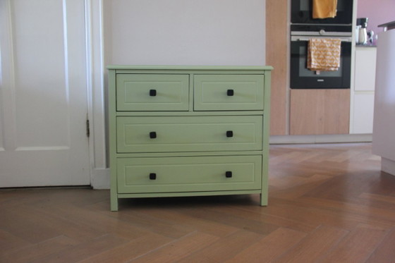 Cassettiera verde chiaro con 4 cassetti – Cassettiere, Wood (photo 4 of 9)