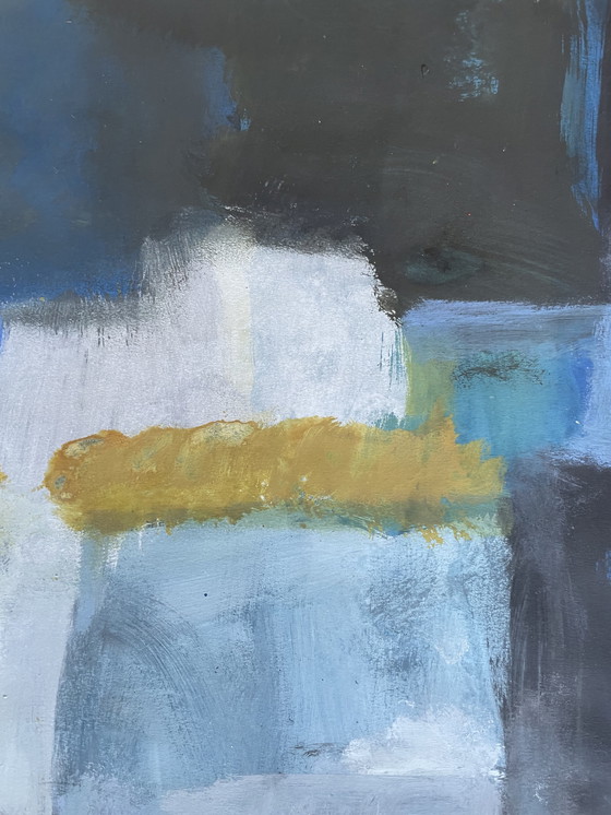 Image 1 of Wim Yo Bwan Tjong Abstract from 1962 70 x 50 cm