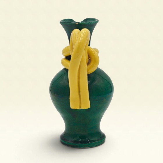 Ceramic Pitcher Vase from the 40s dlg Georges Jouve – Céramique Française (photo 5 of 7)