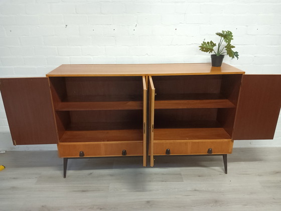 Image 1 of Vintage roomdivider, dressoir Rudolf Frank voor Erwin Behr 