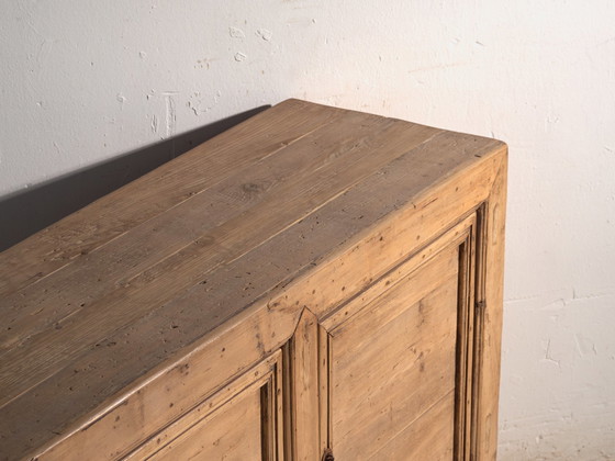 Large antique sideboard with three doors (c.1900) #38 (photo 20 of 40)