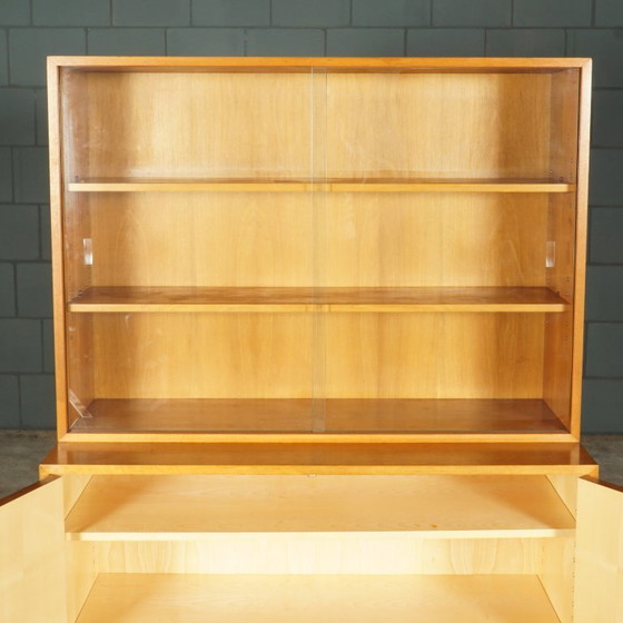 Credenza alta vintage – Vetrina – Anni '60 – Vetrine, Glass, Wood (photo 10 of 17)