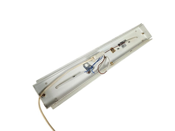 Image 1 of EF Frantzen - lampada da parete - vetro smerigliato - ottone - Danimarca - anni '90