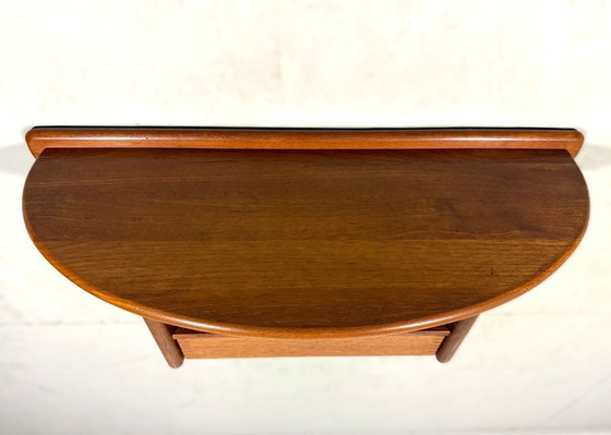 Image 1 of Console murale en teck Kai Kristiansen Vildbjerg Møbelfabrik Danemark années 1960