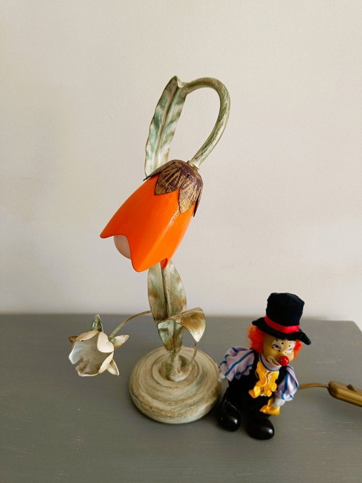 Tulip table lamp made in Italy