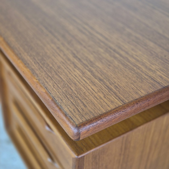 Image 1 of Heinrich Riestenpatt Vintage 1960s Danish Desk Teak