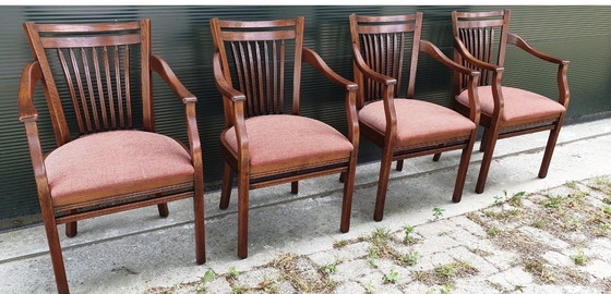 Image 1 of 4 sillones de comedor Bannink de cerezo