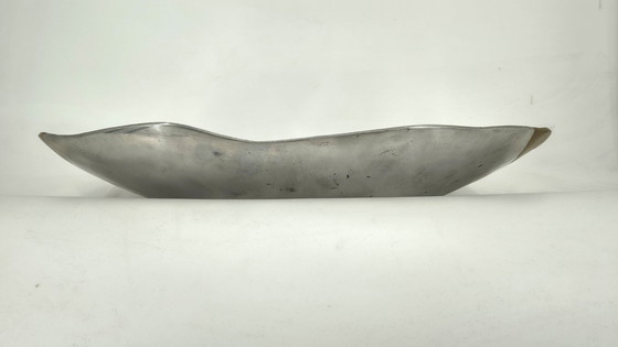 Image 1 of Vassoio dal design brutalista di David Marshall, anni '70.