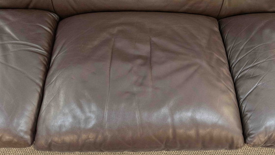 Image 1 of Cassina Maralunga 3-Sitzer-Sofa aus Leder von Vico Magistretti