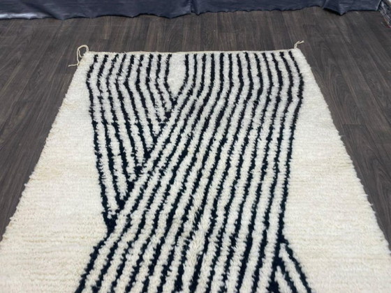 Image 1 of Tapis marocain artisanal en laine 300cmx150cm