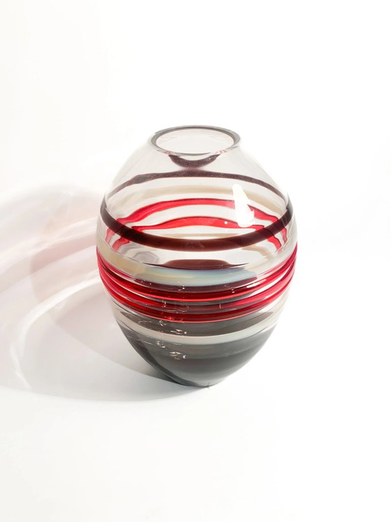 Vaso in vetro di Murano Carlo Moretti, Modello Reina, 2008 – Moretti (Carlo), Vasi, Design (photo 10 of 14)