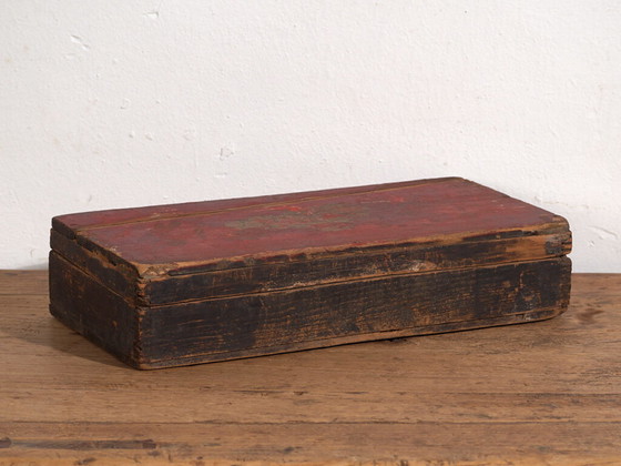 Caja antigua con pátina roja (c.1900) #4 – Armarios de almacenamiento (photo 36 of 40)