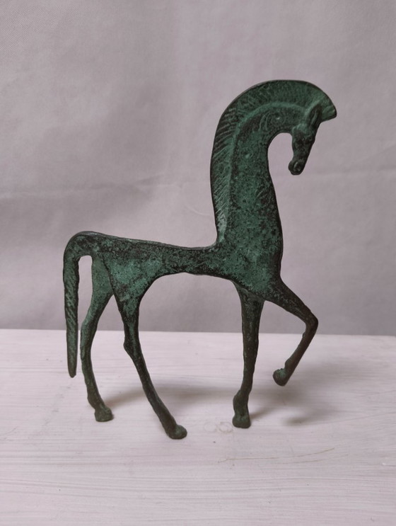 Image 1 of Etruskisches Pferd aus Bronze von Frederick Weinberg