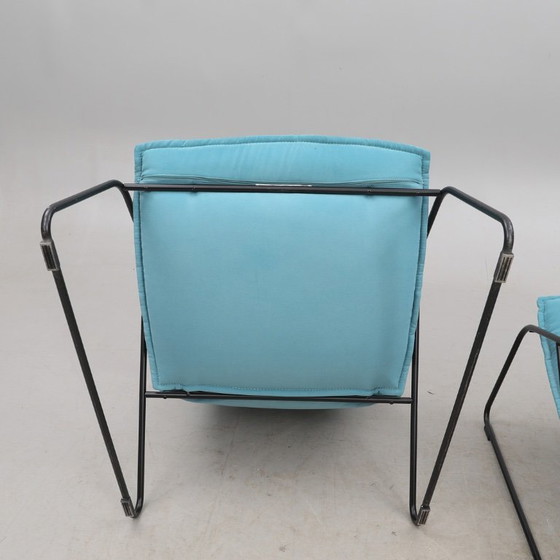 Image 1 of Carl Öjerstam for IKEA — “Villstad” Armchairs (Pair) — 2000s — Scandinavian Contemporary Lounge Duo Overview: A Refined Matching