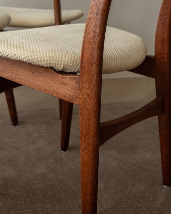 Image 1 of Set di 4 sedie da pranzo CH30 di Hans J. Wegner per Carl Hansen & Søn