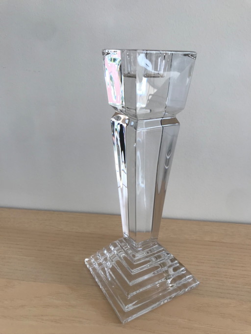 Modern "Nachtmann" Candlestick Crystal